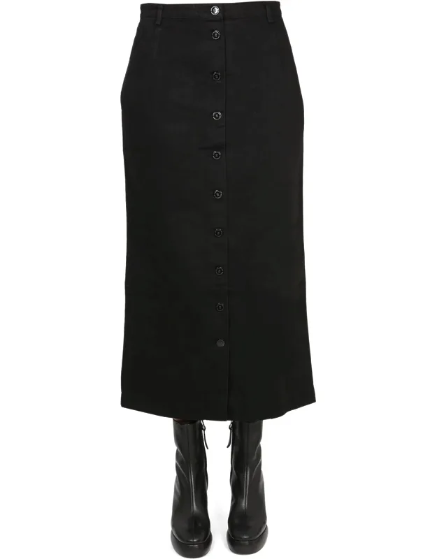 Raf Simons Midi Skirt Belt