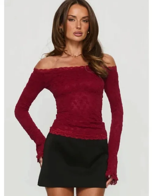 Mochapella Off The Shoulder Top