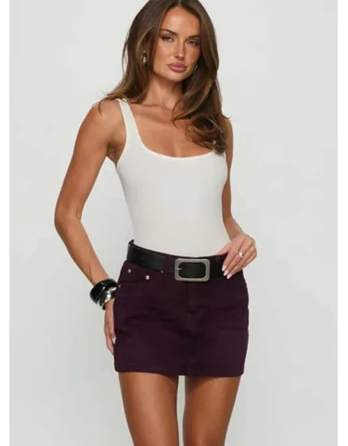 Paulette Denim Mini Skirt