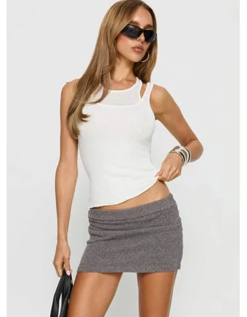 Knit Mini Skirt