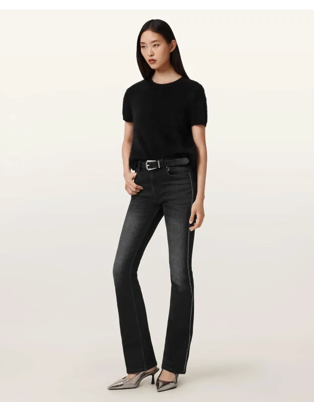 Crystal Embellished Jeans