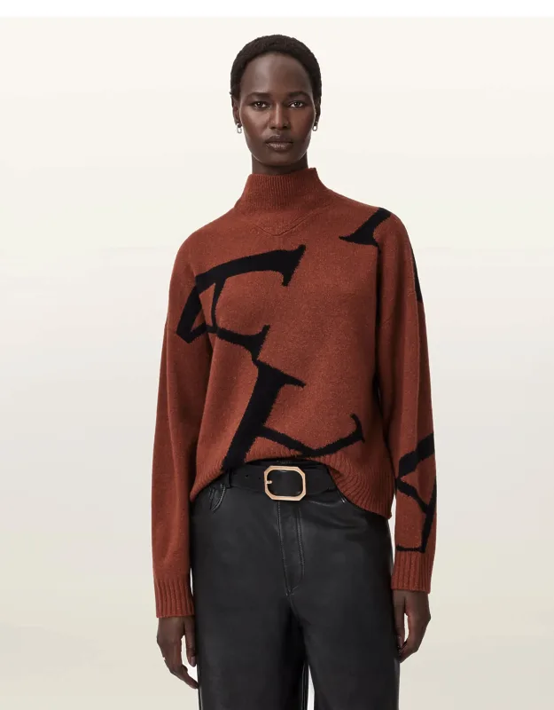 A Star Wool Blend Sweater