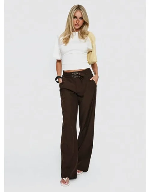 Wylma Belt Detail Tailored Pants
