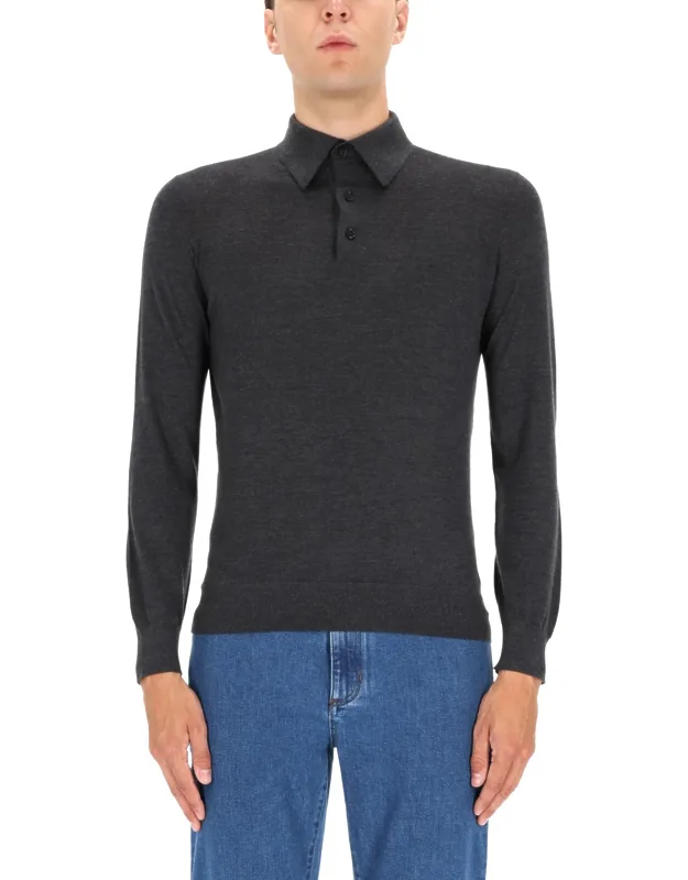 Cashmere Polo Shirt
