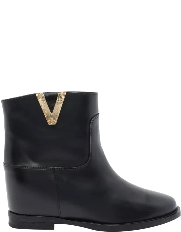 Boots Round Toe Leather Model