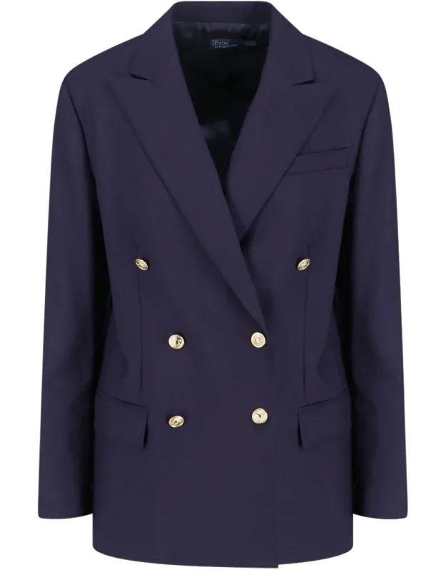 Double-breasted Wool Blazer