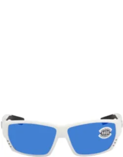 Tuna Alley Blue Mirror Polarized Sunglasses