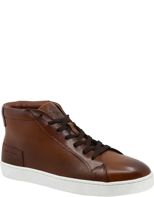High Top Urban Leather Sneakers