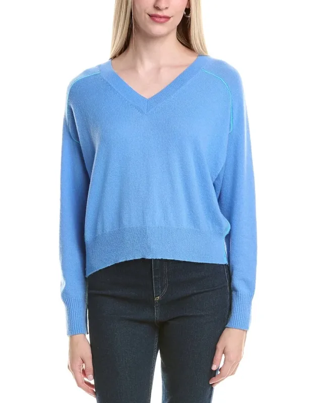 Boxy Crew Back Yoke Sweater