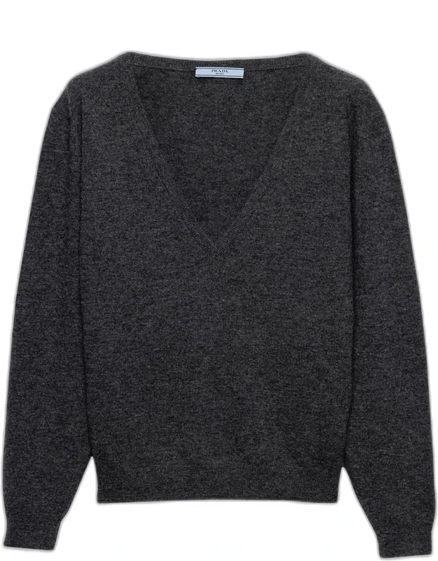 Lambswool V-neck Sweater