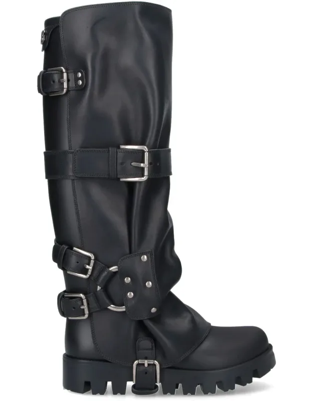 Leather Boots