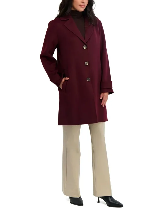 Long Wool-blend Coat