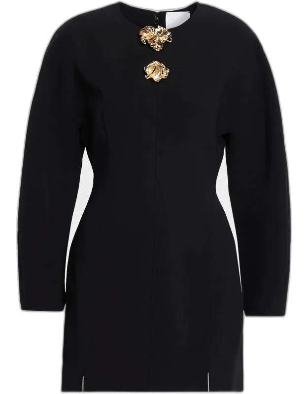Long-sleeve Mini Dress