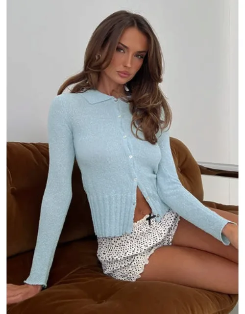 Loriann Collared Knit Cardigan