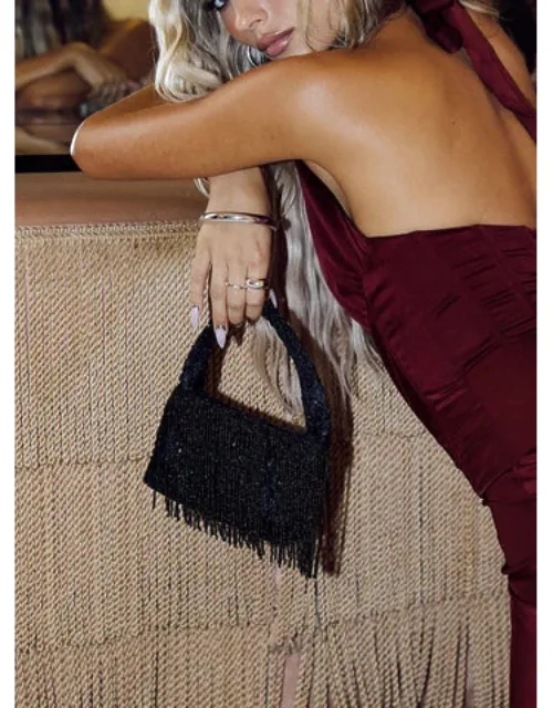 Kiss Goodbye Beaded Tassel Bag