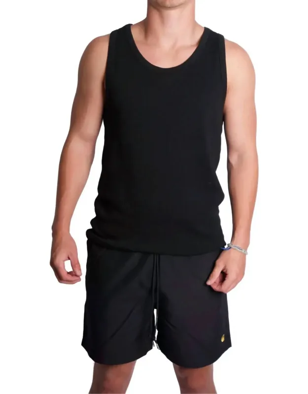 Box Knit Tank Top