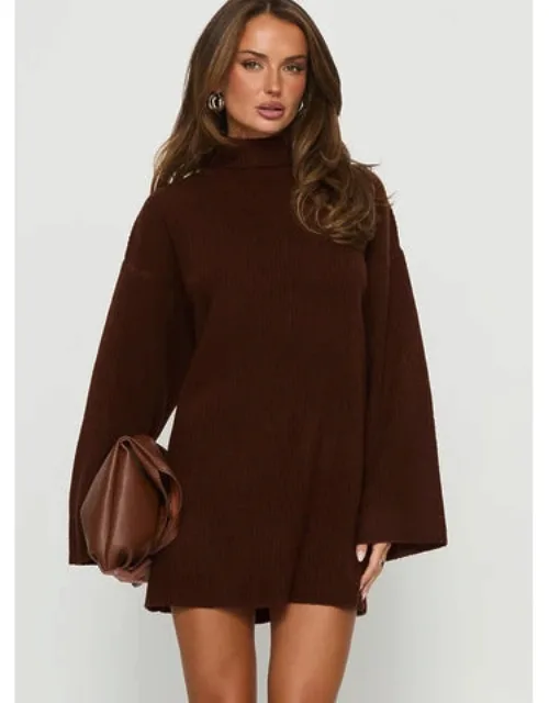 Sonelle Long Sleeve Knit Mini Dress