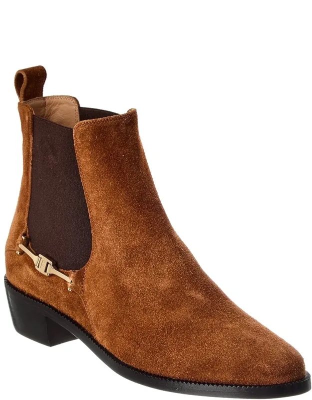 Chelsea Suede Booties
