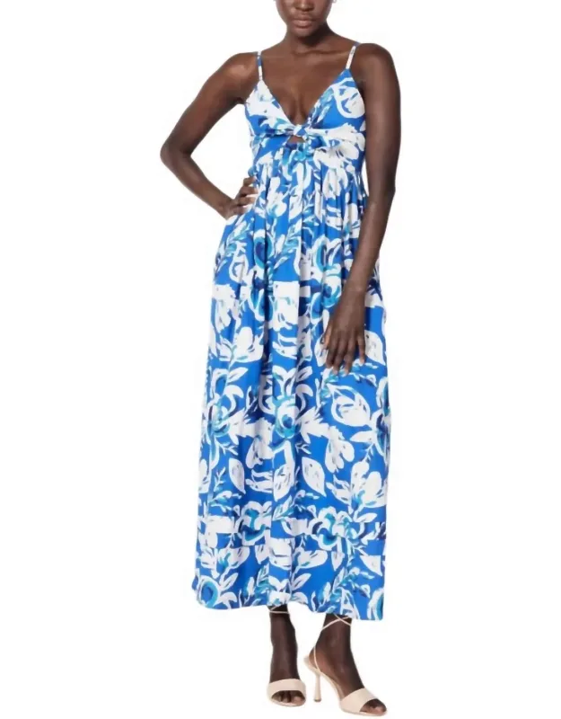 Ankle Dress In Print