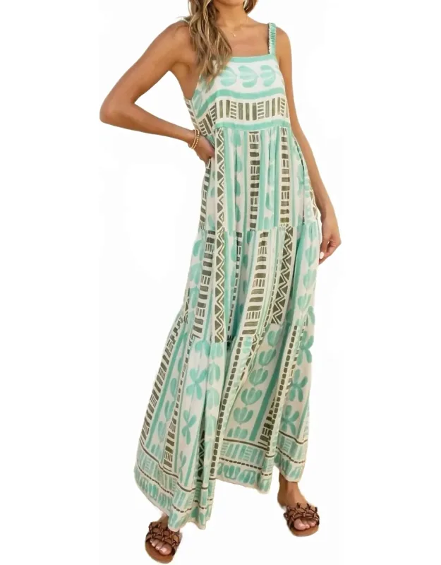 Tiered Maxi Dress