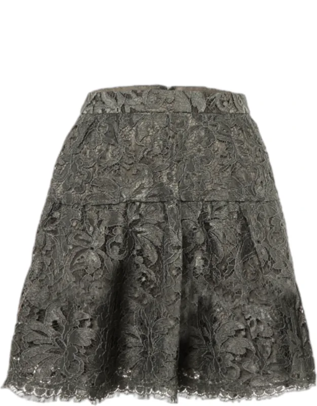 Lace Mini Skirt