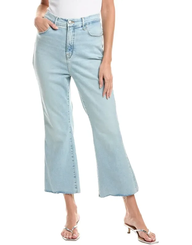 Cropped Mini Bootcut Jeans