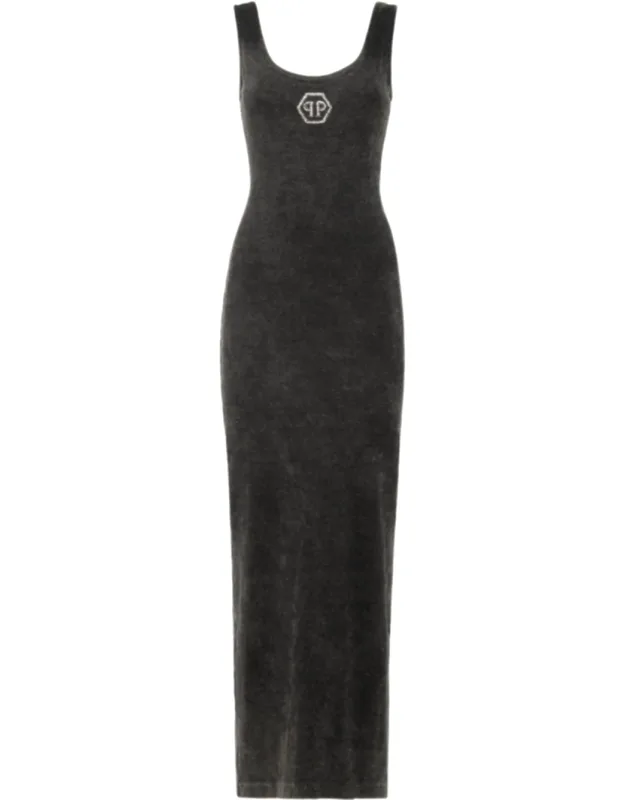 Rib Long Tank Dress