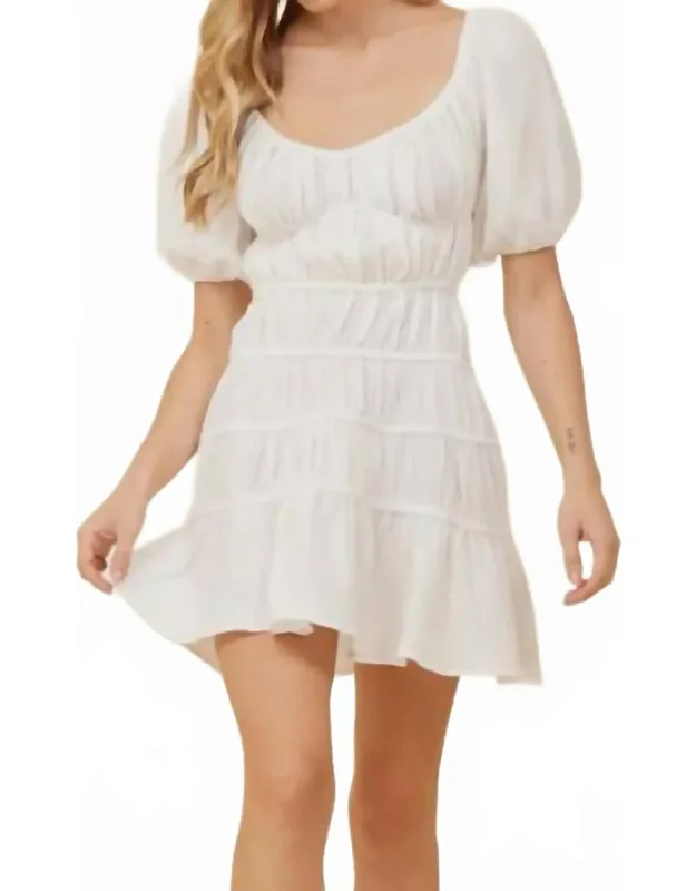 Gauze Jersey Combo Dress