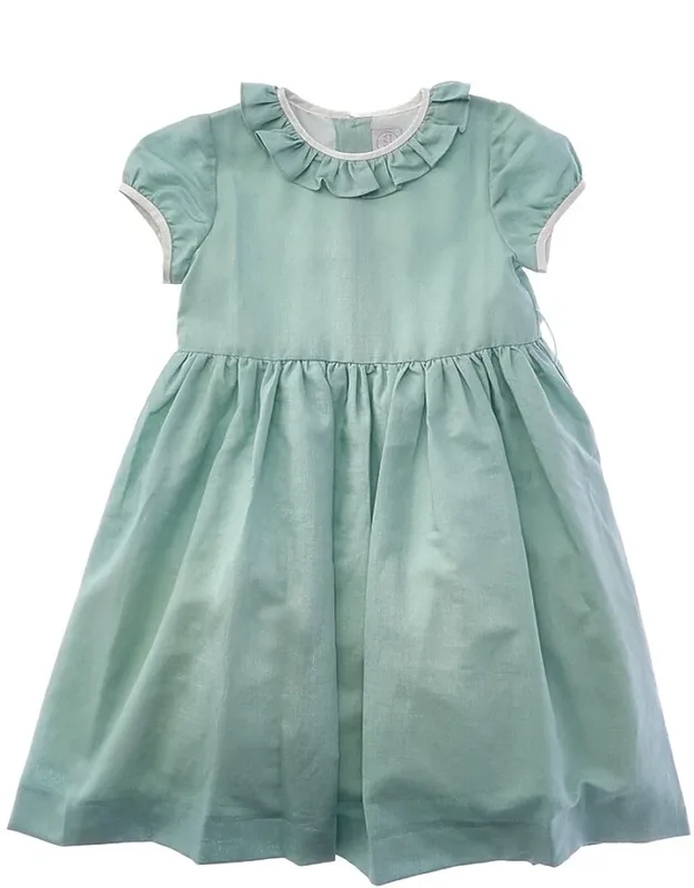 Linen-blend Dress