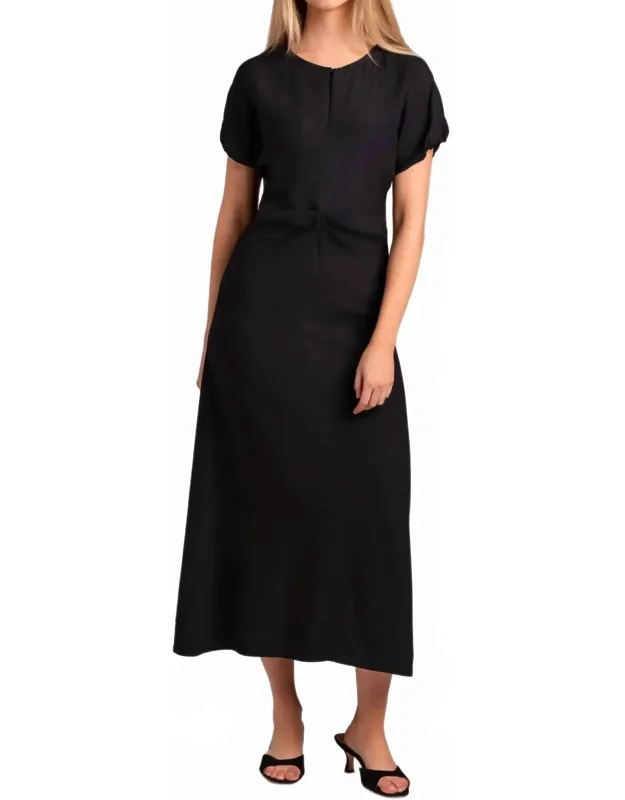Cinched Midi Dress