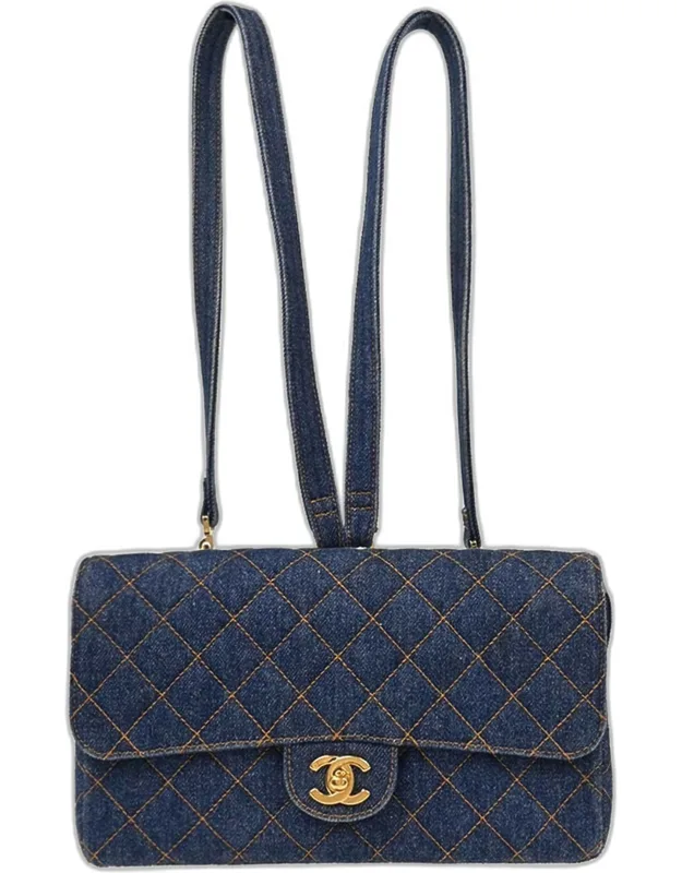 Denim Backpack
