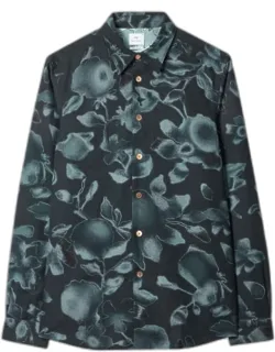Good Fortune Floral Print Shirt