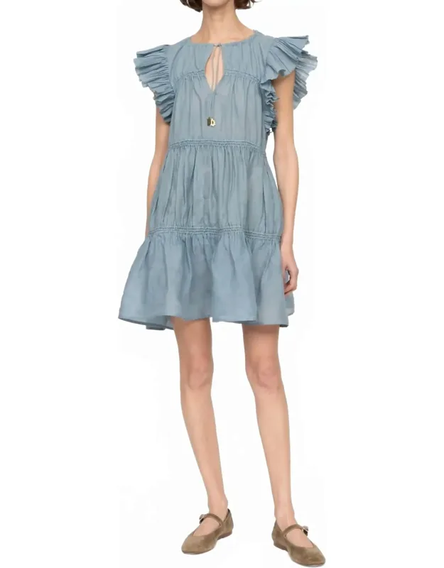 Anise Tunic Mini Dress