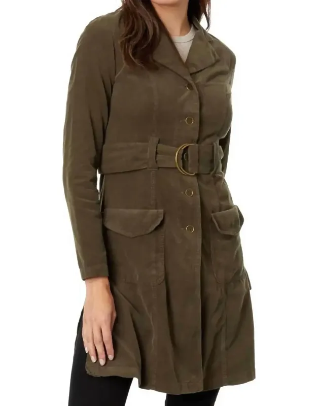 Belted Trench Coat