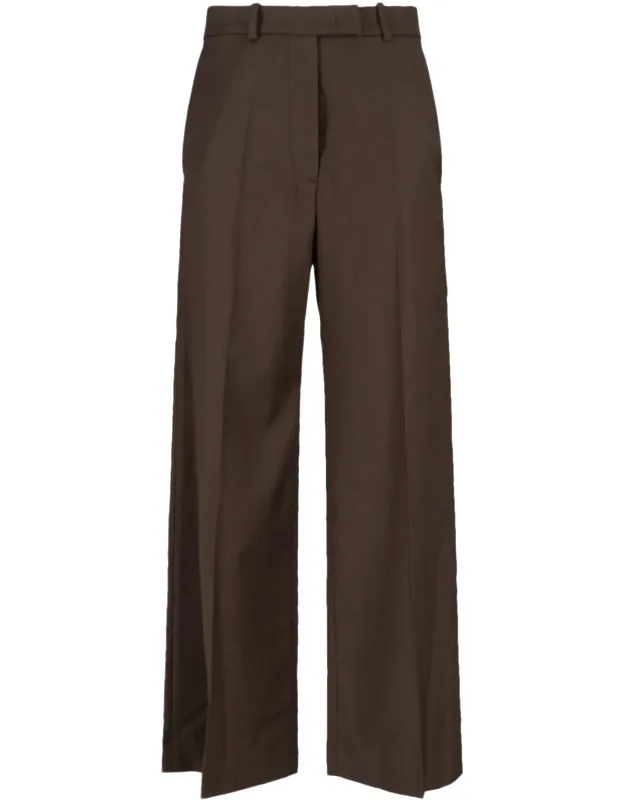 'brickell Pants With High Waist And Straight Leg'