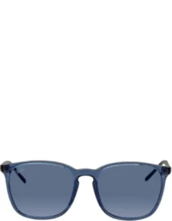 Dark Blue Square Sunglasses