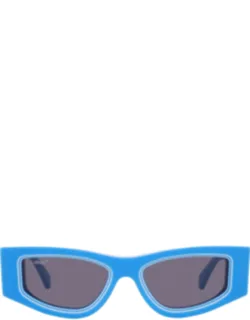 Andy Dark Grey Irregular Sunglasses