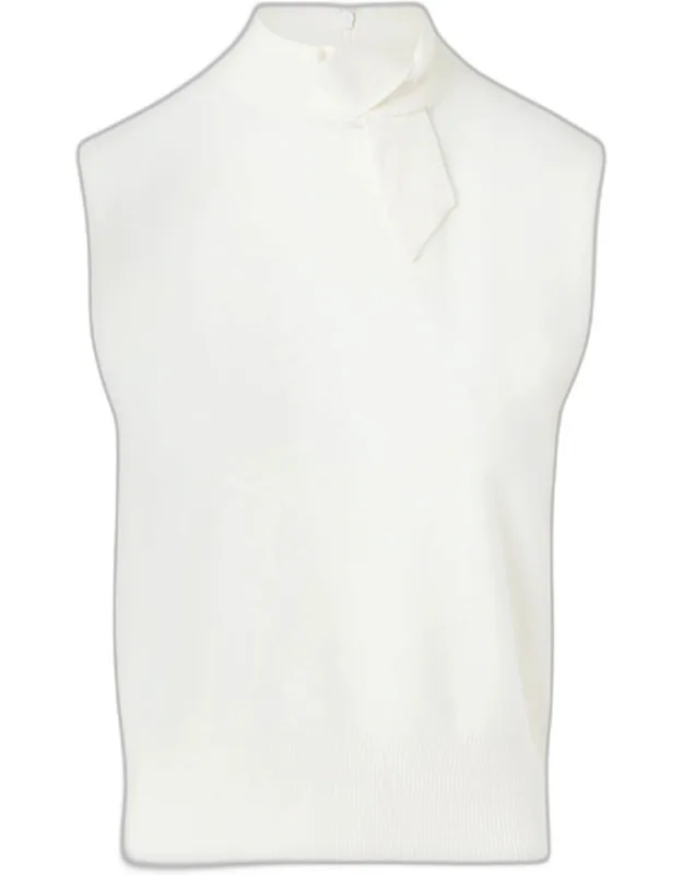 Cashmere Sleeveless Sweater