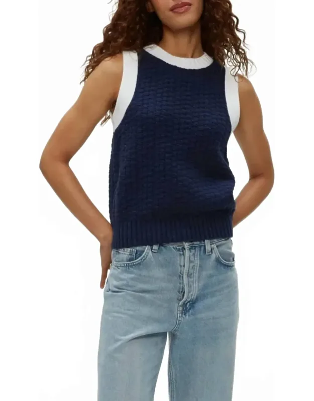 Sia Sleeveless Sweater