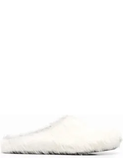 Fussbet Sabot Calf-hair Slippers
