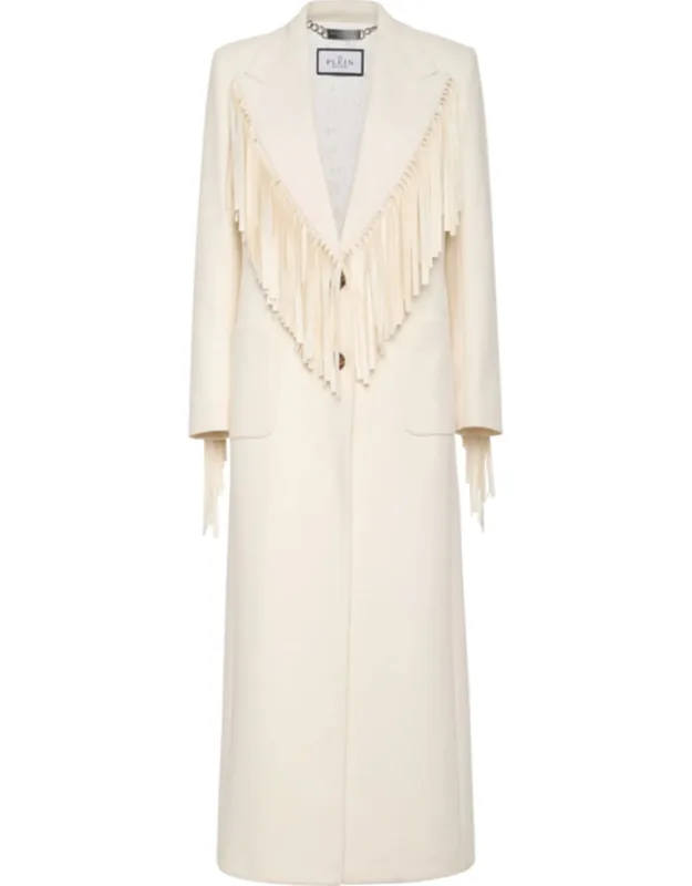 Fringes Long Coat