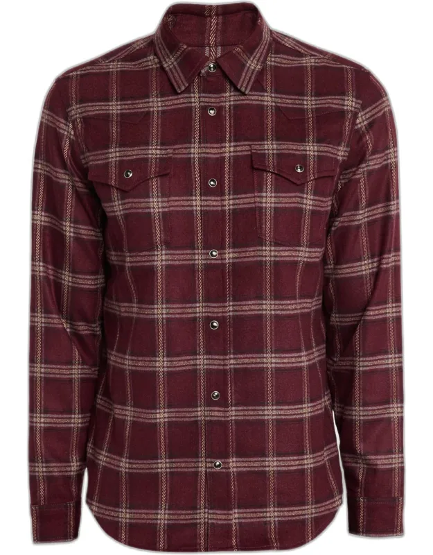 Eastwood Plaid Western Shirt