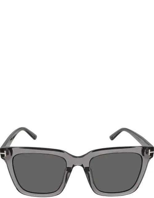 Smoke Square Sunglasses Ft0969-k 20a