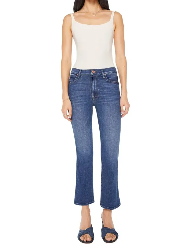 Mid Rise Smokin Double Flood Jeans