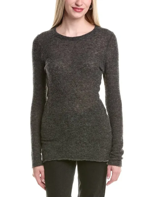 Solid Cashmere & Silk-blend Sweaterdress