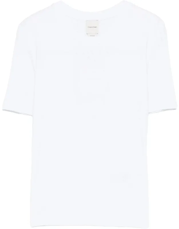 Ribbed T-shirt
