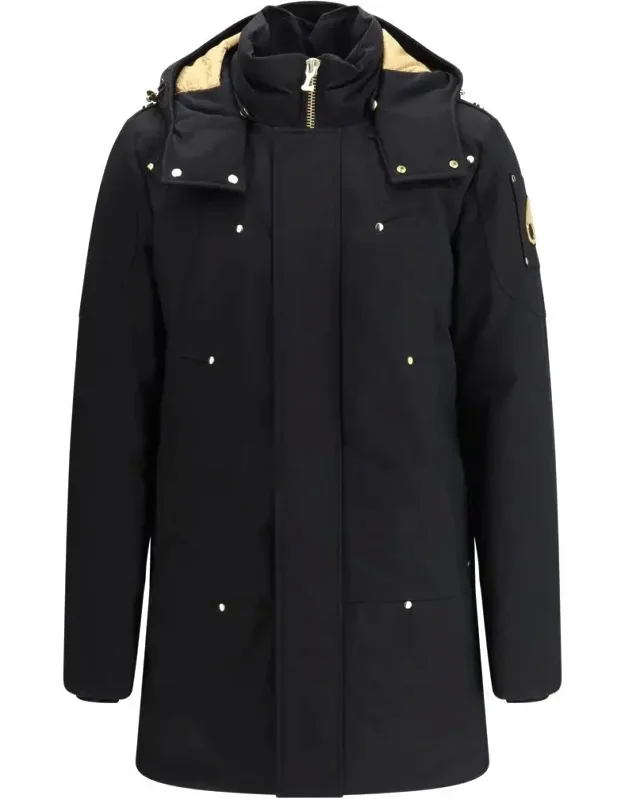 Down-filled Collar Parka With Removable Hood