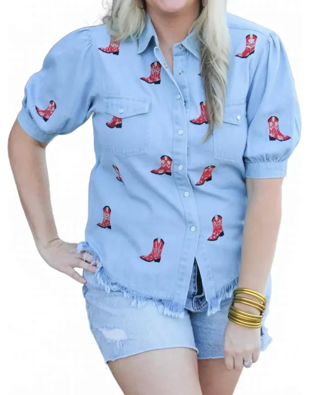 Bailey Denim Top