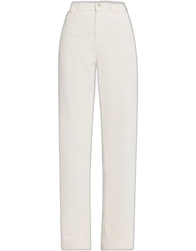 Straight-leg Corduroy Trousers