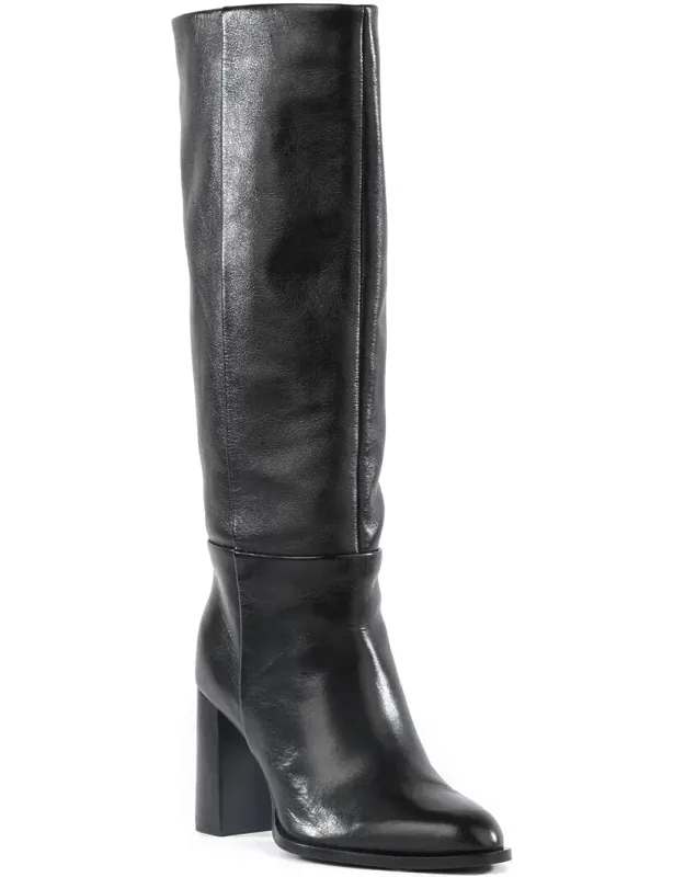 Push To Start Leather Boot